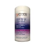 Farcom 3Five Hair Color Remover Wet Wipes Υγρά Μαντηλάκια Καθαρισμού 100τμχ