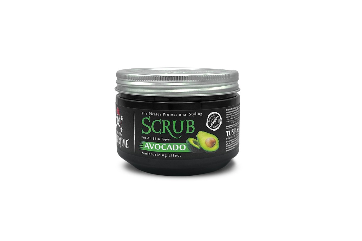 BARBERTIME FACE & BODY SCRUB AVOCADO 300ml
