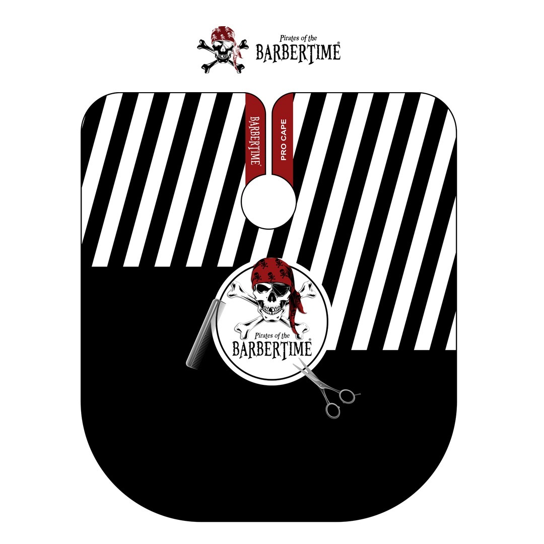 BARBERTIME ΜΠΕΡΤΑ ΚΟΥΡΕΜΑΤΟΣ BLACK WHITE BANDED BARBER PRO