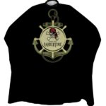 Barbertime Μπέρτα Κουρέματος Black Scull